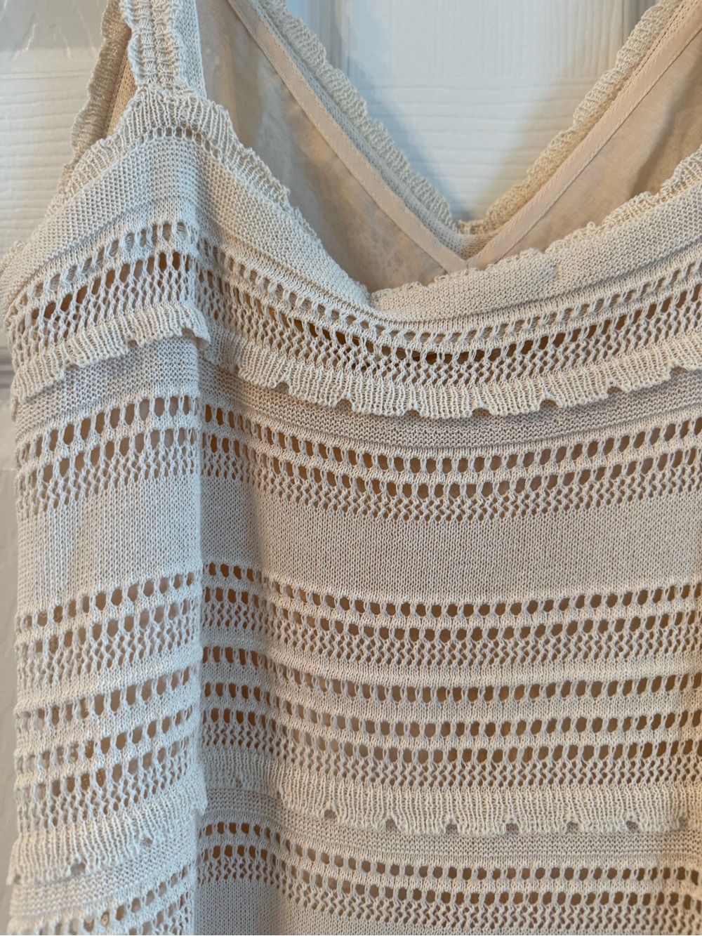 NWT Zimmermann Lucky Crochet Knit Midi Dress Cream Size 1 Small-Authentic $795 - Picture 12 of 16